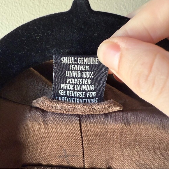 Frye Women's Dark Brown Suede Blazer - Picture 3 of 4